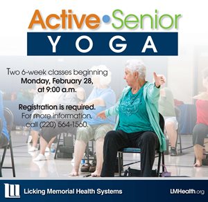 LMHS Offers 6-Week Active•Senior Yoga Program