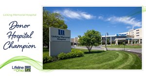 LMH Honored as Donor Hospital Champion