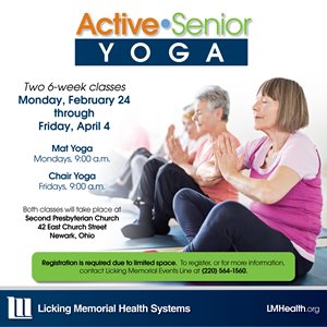 LMHS Offers Active•Senior Yoga