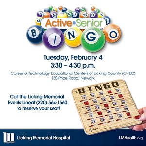 LMHS Offers Active•Senior Bingo Event