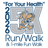 2026 "For Your Health" 5K Run/Walk & 1-mile Fun Walk logo
